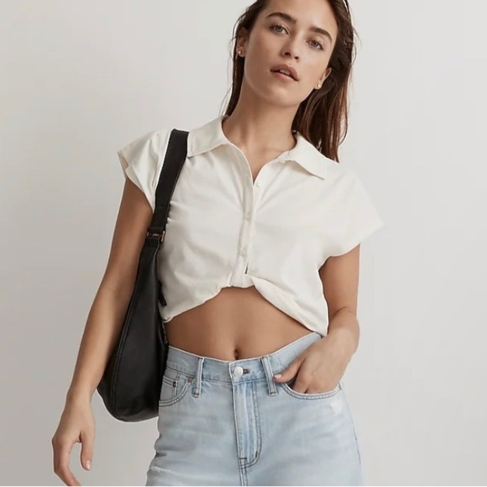 Madewell MWL Polo Twist Tee (XXS)
